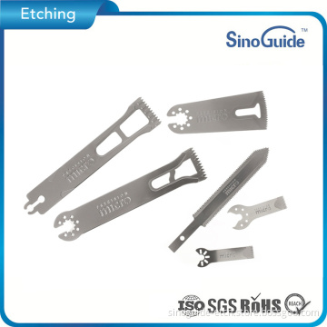 Metal Variants in Stock Stainless Steel Etching Chemical Sagittal Saw Blades